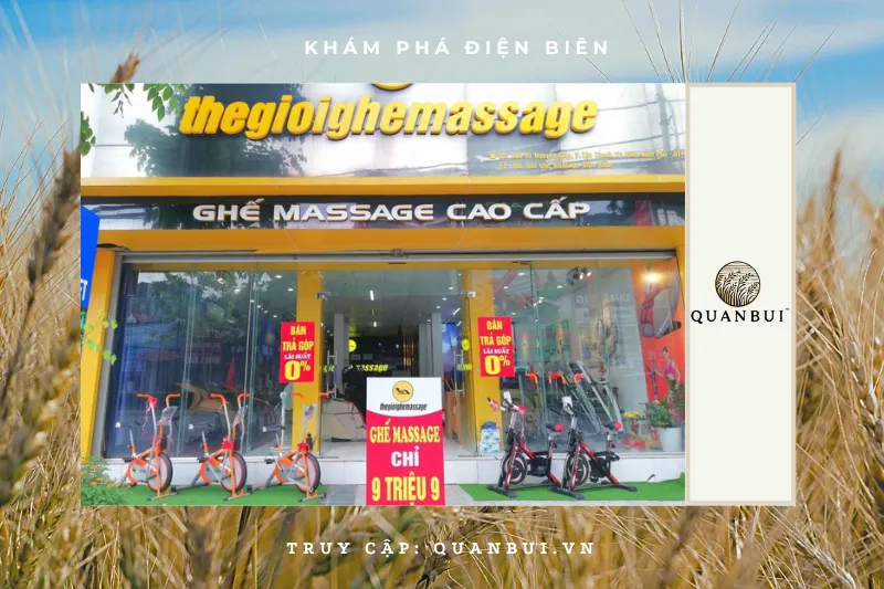 Thế giới ghế massage Điện Biên