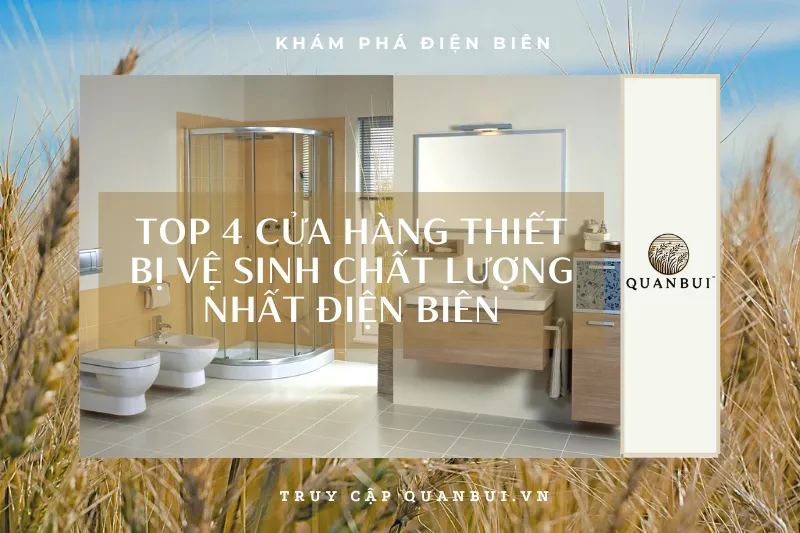 Top 4 địa chỉ mua thiết bị vệ sinh chất lượng ở Điện Biên