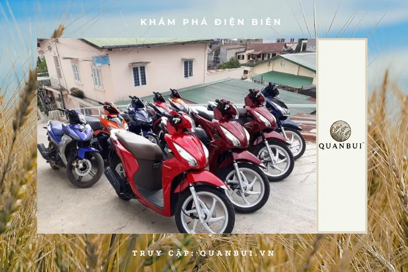 Dịch vụ cho thuê xe máy Đức Tài Điện Biên