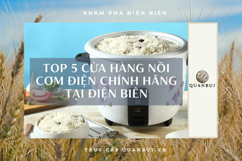 Tìm nồi cơm điện ngon cơm tại Điện Biên? Tham khảo ngay 5 địa chỉ này