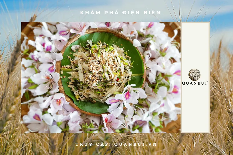 Rau hoa ban - Hương vị núi rừng vào mùa xuân