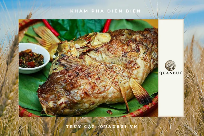 Pa pỉnh tộp - Cá nướng đặc sản của người Thái