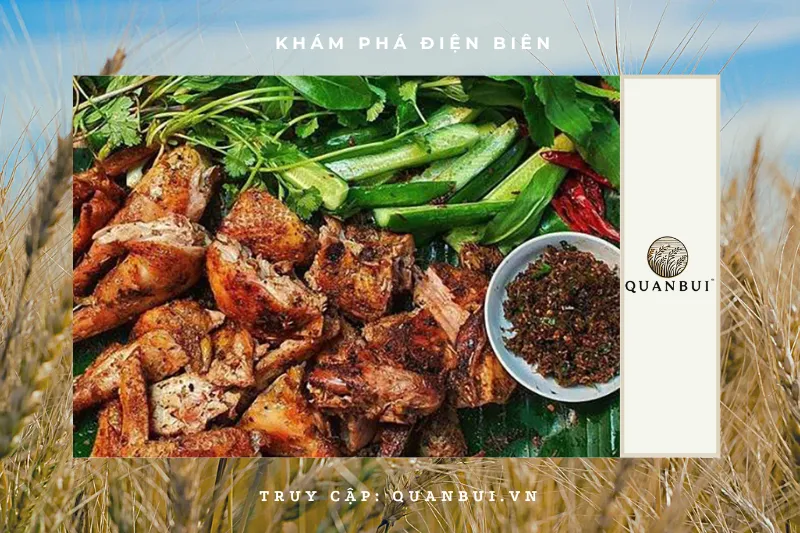 Gà nướng mắc khén