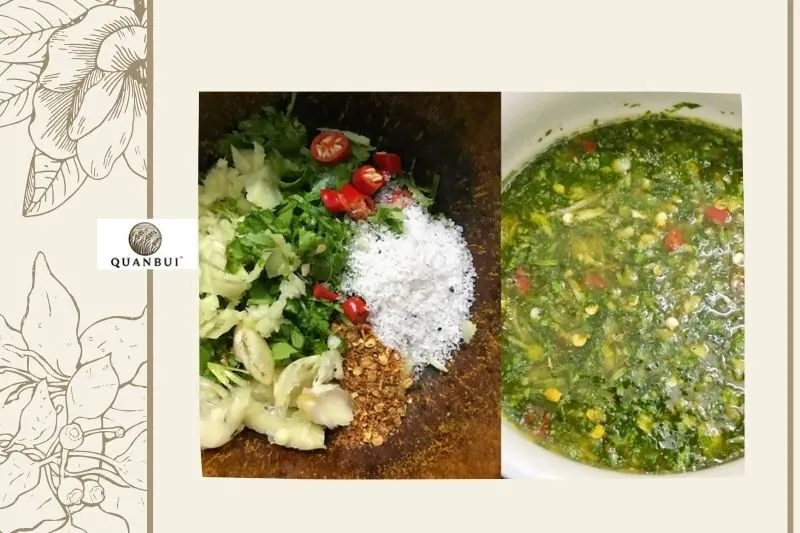 Cách làm chẩm chéo Điện Biên chuẩn vị