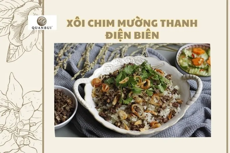 xôi chim mường thanh Điện Biên
