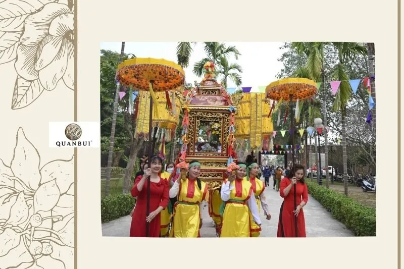 Các nghi thức chính trong Lễ hội Thành Bản Phủ