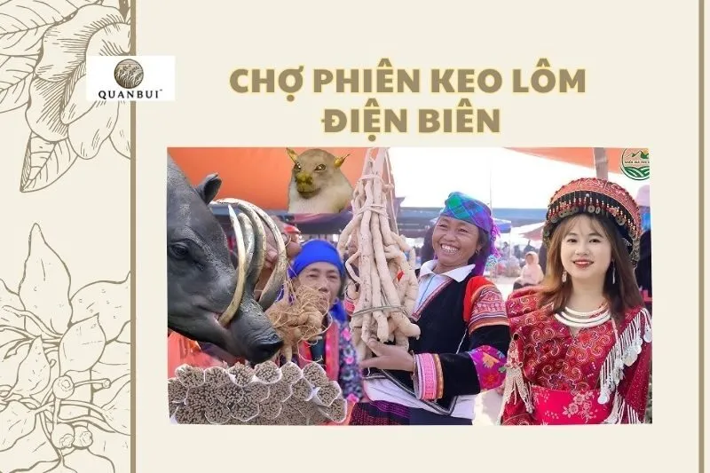 CHỢ PHIÊN KEO LÔM ĐIỆN BIÊN