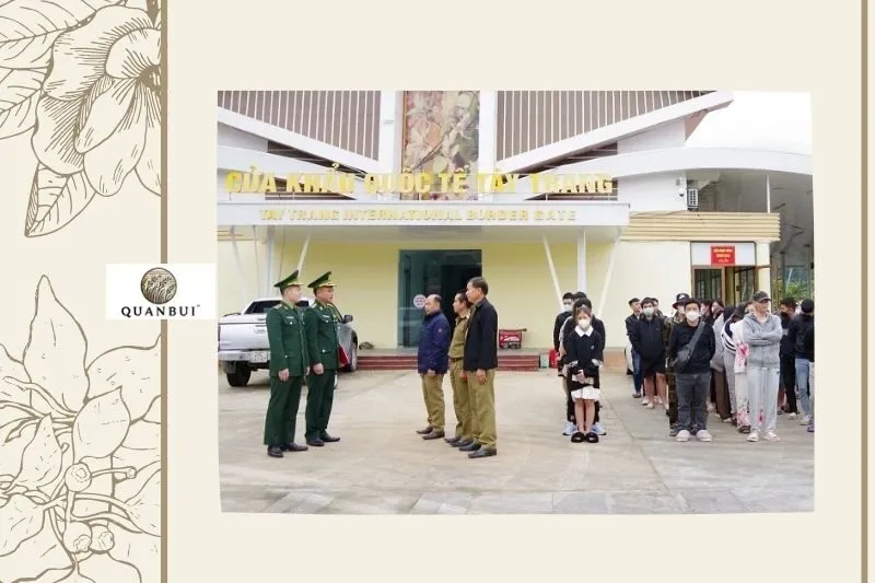 Đánh giá địa thế và giao thông tại cửa khẩu Tây Trang