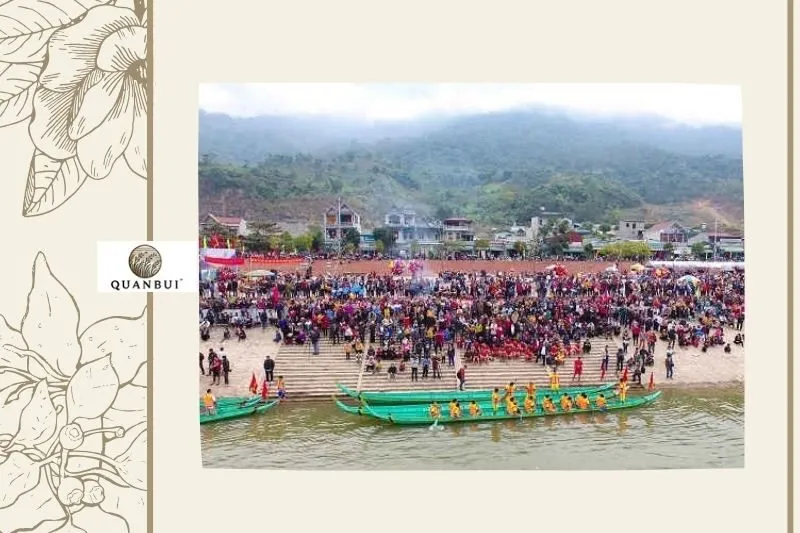 Địa điểm tổ chức lTham gia và trải nghiệm các địa điểm xung quanhễ hội đua thuyền đuôi én