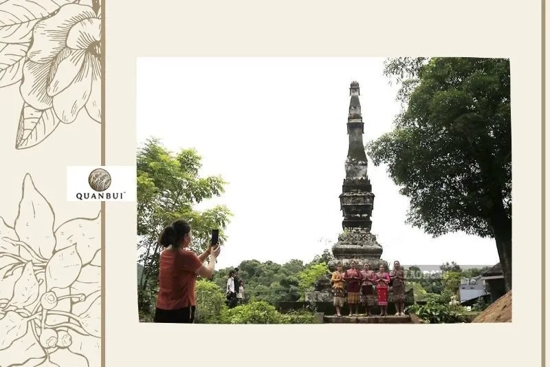 Kiến trúc đặc sắc của Tháp Mường Luân Điện Biên