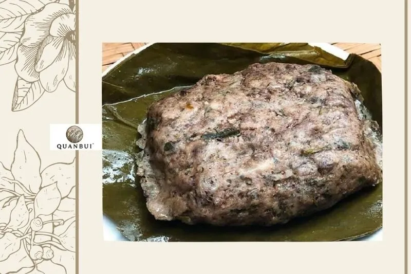 Thịt lợn xay hấp lá chuối Điện Biên có gì đặc biệt?