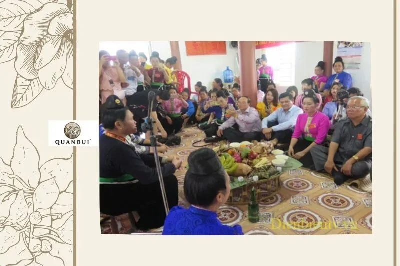 Lễ buộc chỉ cổ tay cầu an Điện Biên là gì?